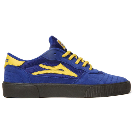 Lakai X Pacifico Cambridge Skateboarding Shoe - Blue/Yellow
