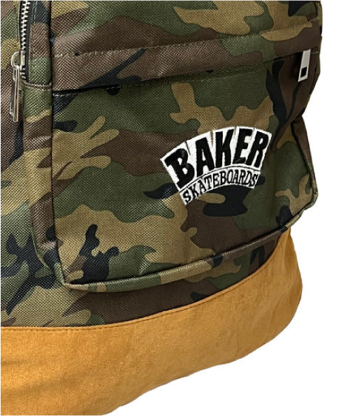 Baker Brand Logo Backpack - Camo embroidered logo