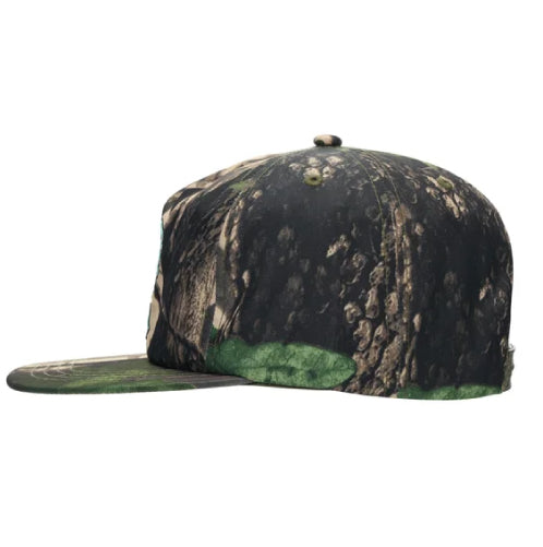 Snot Wheel Co. Japan Booger Snapback Hat - Camo side