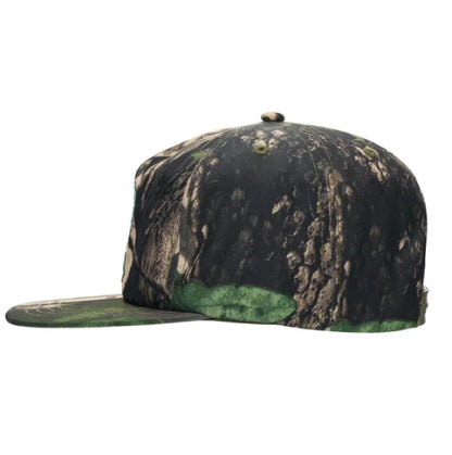 Snot Wheel Co. Japan Booger Snapback Hat - Camo side