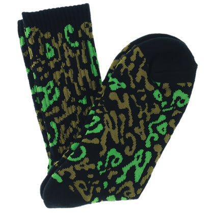 Toy Machine Camo Crew Socks - Black