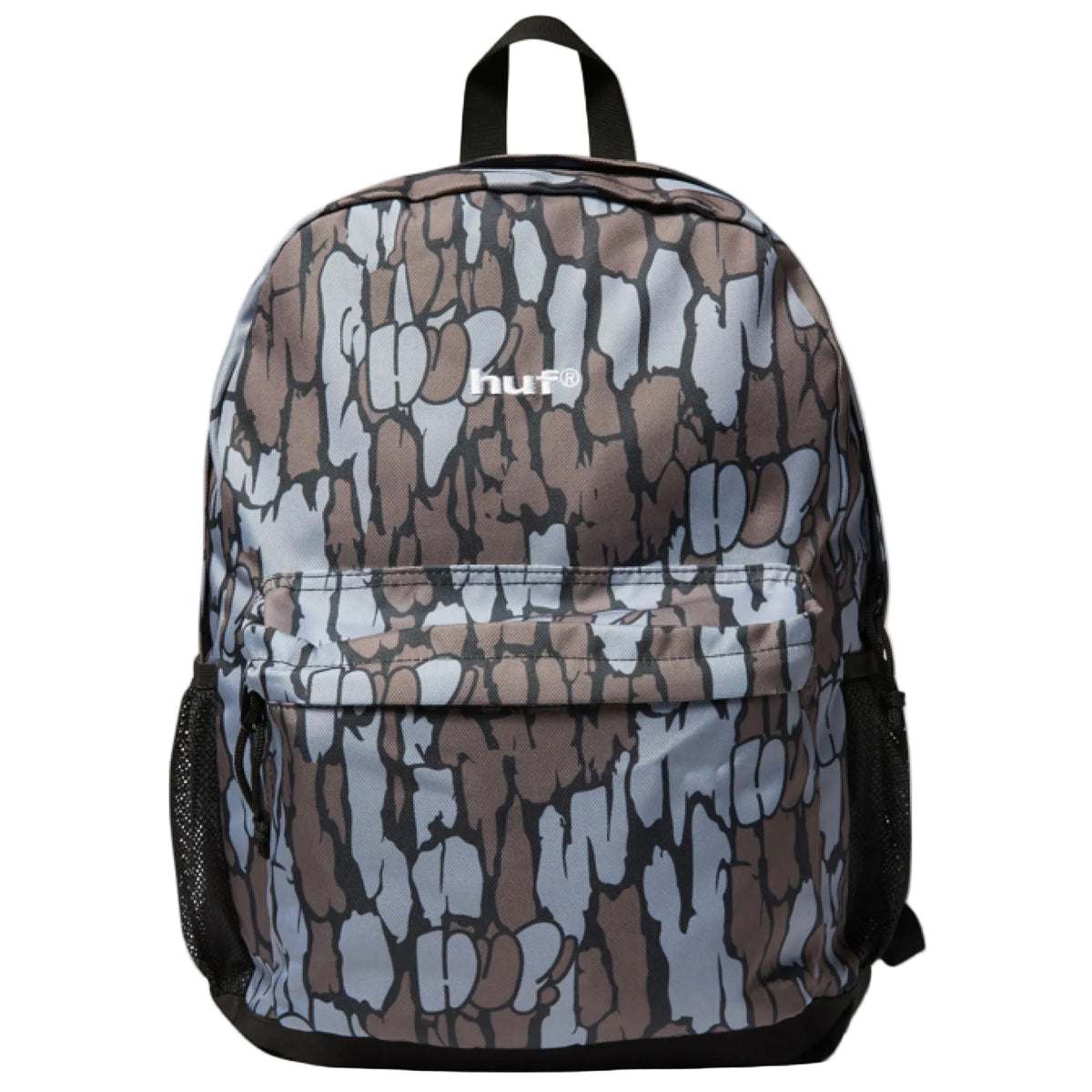 HUF 89 Logo Backpack camo front