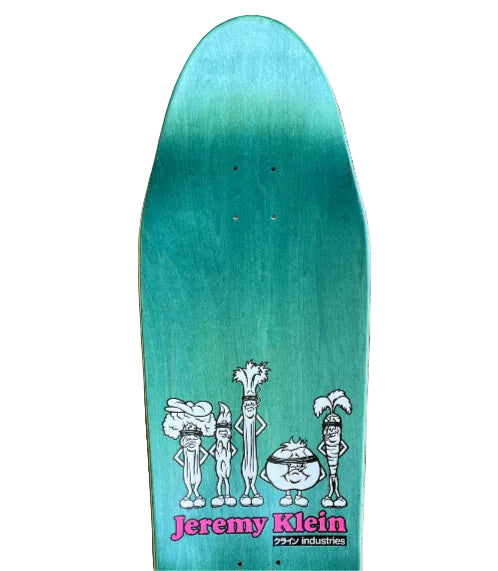 Hook-Ups Jeremy Klein Candy Bar Skateboard Deck 9.75" top