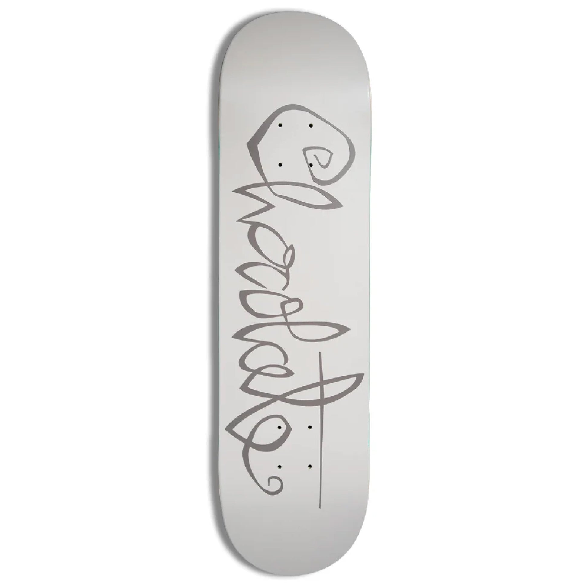 Chocolate Capps OG Script Skateboard Deck 8.25" bottom