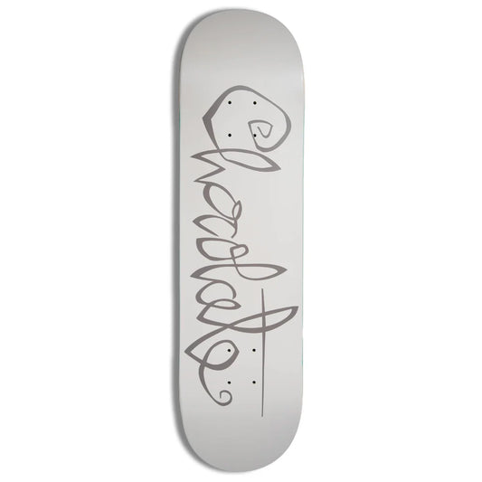 Chocolate Capps OG Script Skateboard Deck 8.25" bottom