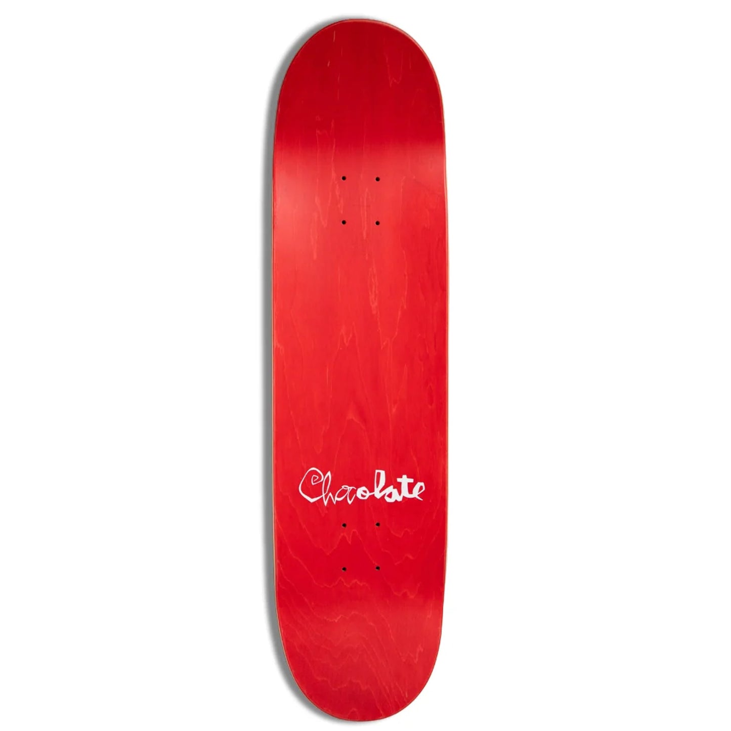 Chocolate Capps OG Script Skateboard Deck 8.25" top