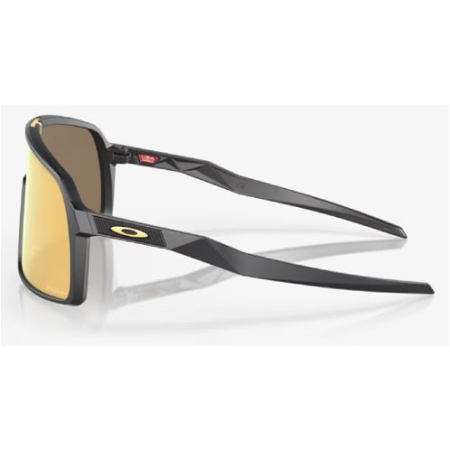 Oakley Sutro Matte Carbon Frame with 24k Lenses