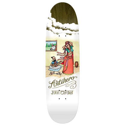 Antihero Cardiel Flatulent Beauties Skateboard Deck 9.18" brown veneer