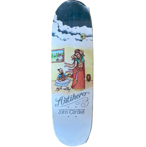 Antihero Cardiel Flatulent Beauties Skateboard Deck 9.18" blue veneer