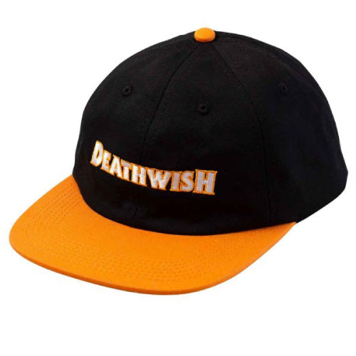 Deathwish Carpenter Snapback Hat - Black/Orange