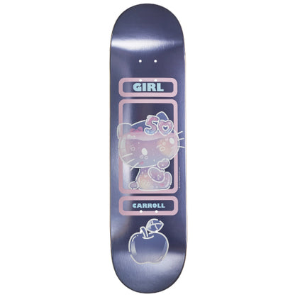 Girl X Hello Kitty 50th Anniversary Carroll Skateboard Deck 8.25"