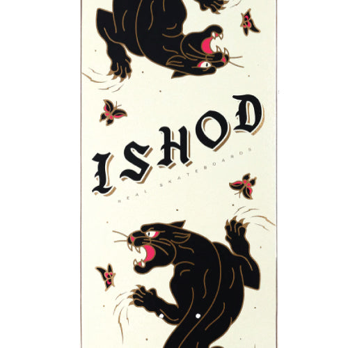 Real Ishod Cat Scratch Twin Tail Skateboard Deck 8.75"