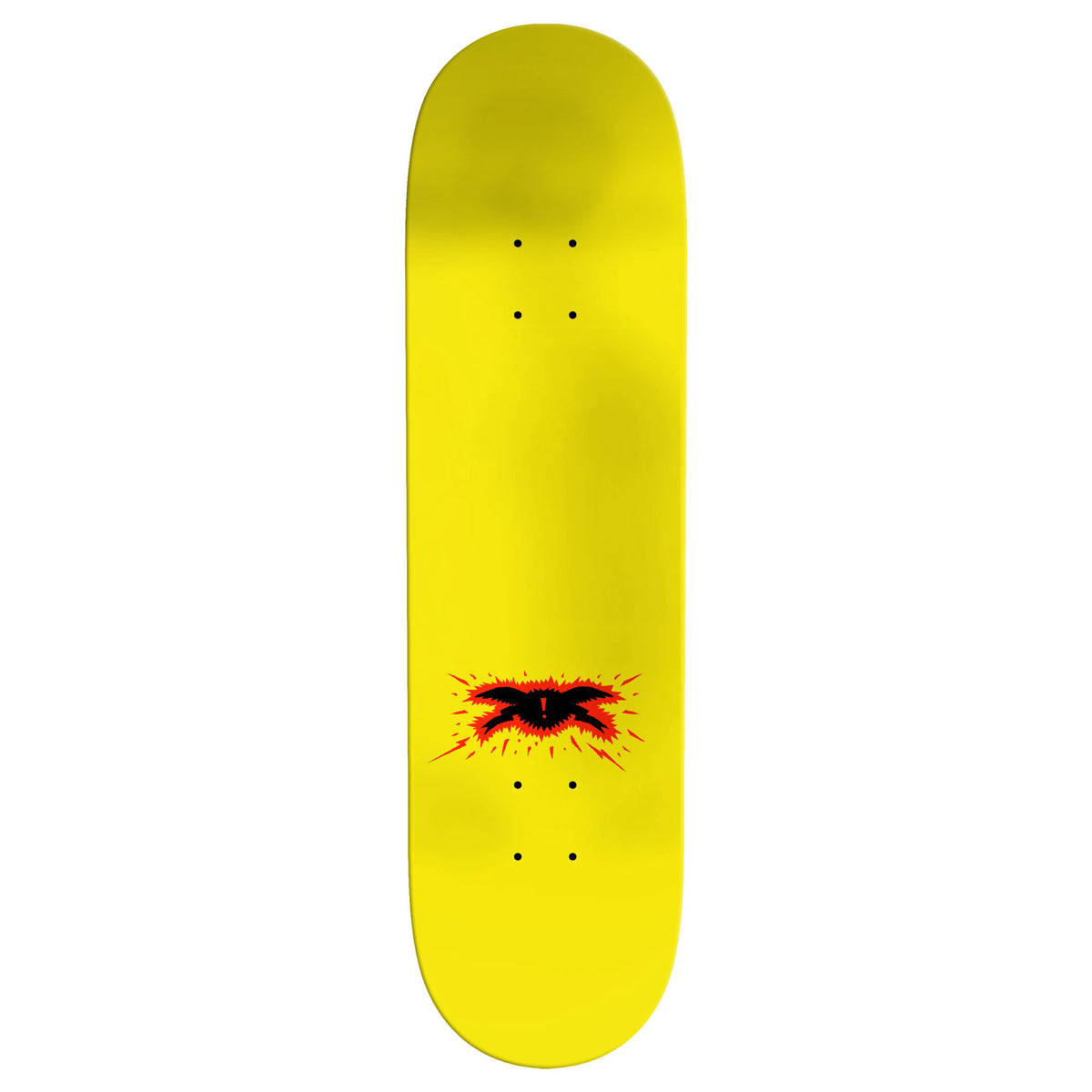 Antihero Grant Caution Skateboard Deck 8.38" top