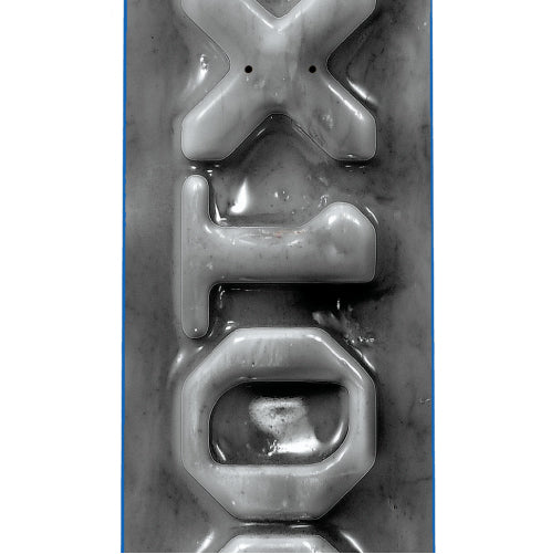 GX1000 Ceramic Black Skateboard Deck 8.5" close