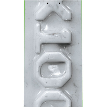 GX1000 Ceramic White Skateboard Deck 8.25" graphic