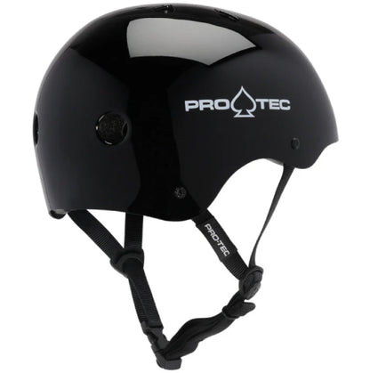Pro-Tec Classic Certified Skate Helmet - Gloss Black