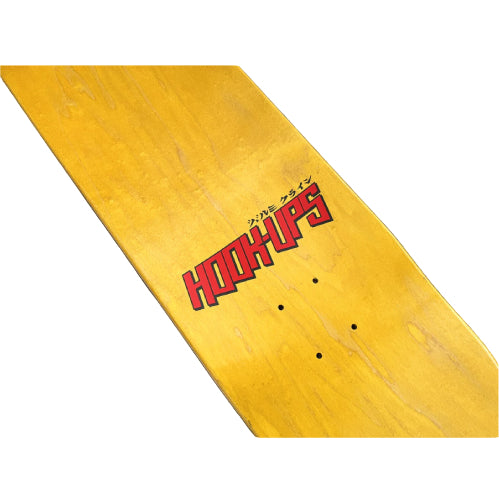 Hook-Ups Chainsaw Nurse Nikki Skateboard Deck 8.5" photo top