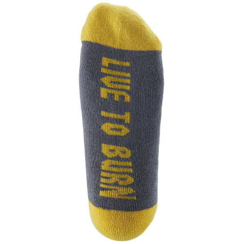 Spitfire Bighead Crew Socks - Charcoal/Yellow