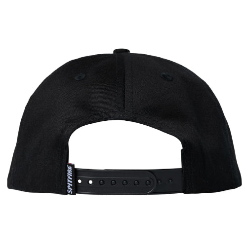 Spitfire Bighead Charred Remains Strapback Hat - Black back