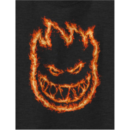 Spitfire Charred Remains Tee - Black graphic