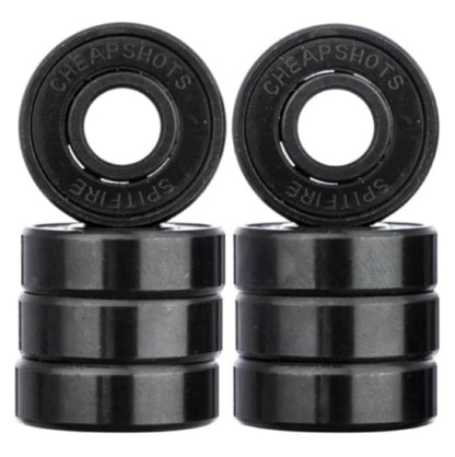 Spitfire Cheapshots Skateboard Bearings  black