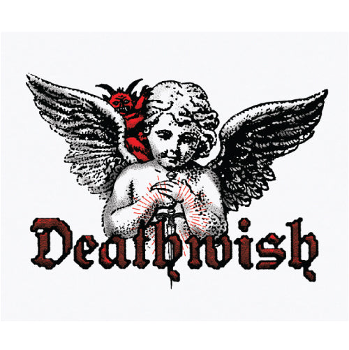 Deathwish Cherub Tee - White graphic