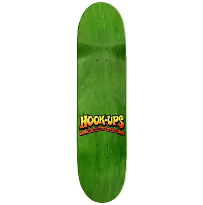 Hook-Ups Cheshire Cat Girl in Wonderland Skateboard Deck 8.5" top