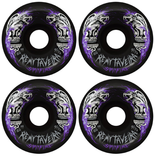 Spitfire F4 Conical Full Taveria Chimera Wheels Black 56MM 99D