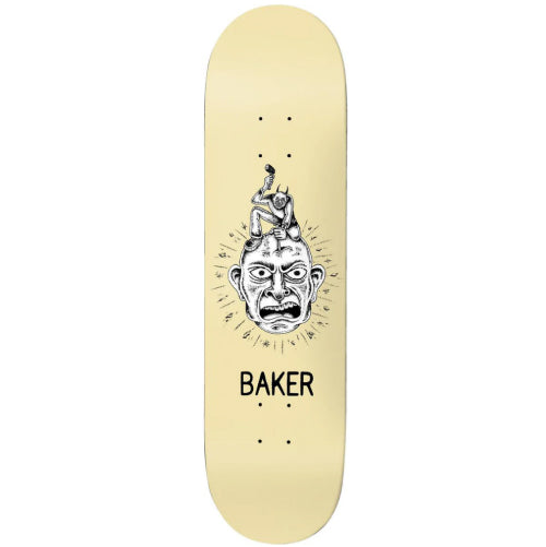 Baker Figgy Chisel Head Skateboard Deck 8.125"