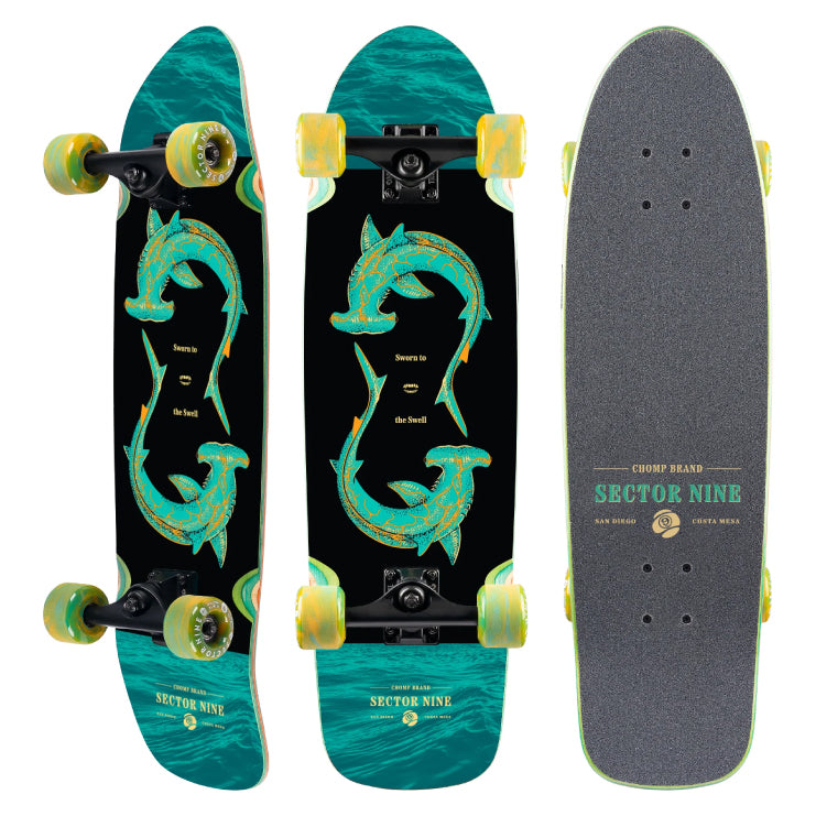 Sector 9 Chop Hop Hammer Cruiser Complete 30.5"