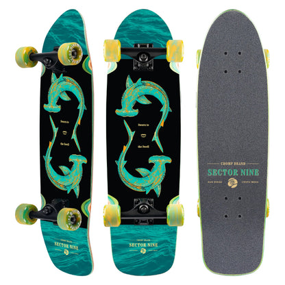 Sector 9 Chop Hop Hammer Cruiser Complete 30.5"