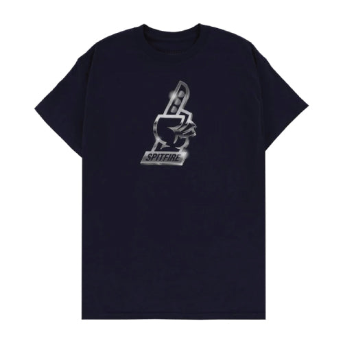 Spitfire Chrome Tee - Navy