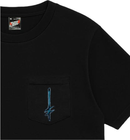 Deathwish Chrome Pocket Tee - Black pocket