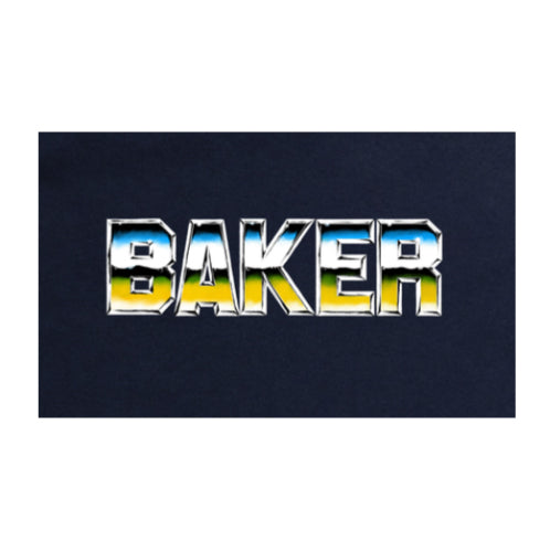 Baker Chrome Zone Tee - Navy graphic