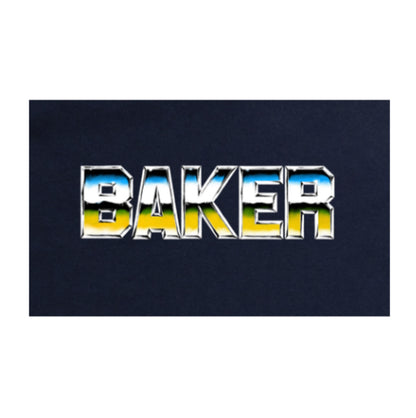 Baker Chrome Zone Tee - Navy graphic