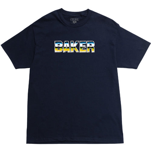 Baker Chrome Zone Tee - Navy