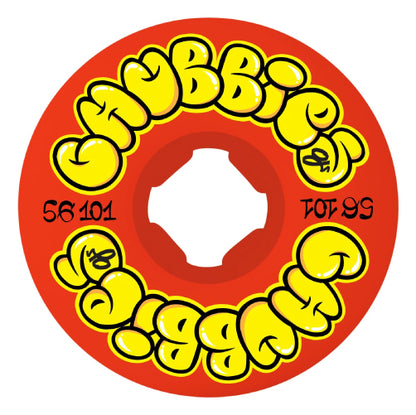 OJ Throw Ups Chubbies Wheels 56MM 101A front
