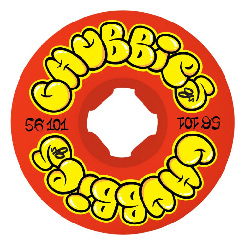 OJ Throw Ups Chubbies Wheels 56MM 101A front