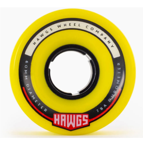 Hawgs Chubby 60MM 78A yellow outside