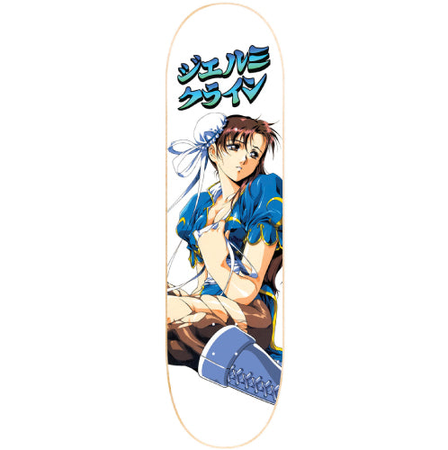 Hook-Ups Jeremy Klein Chun Li 3 Skateboard Deck 8.5"