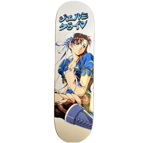 Hook-Ups Jeremy Klein Chun Li 3 Skateboard Deck 8.5" photo