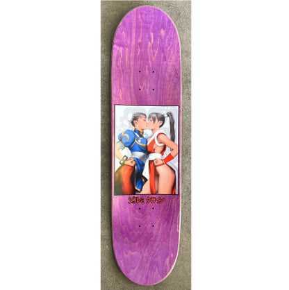 Hook-Ups Jeremy Klein Chun Li vs. Mai Skateboard Deck 8.5"