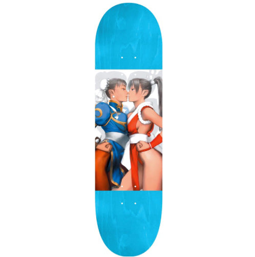 Hook-Ups Jeremy Klein Chun Li vs. Mai Skateboard Deck 8.5"