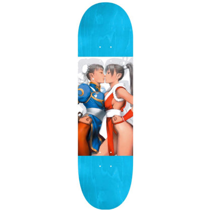 Hook-Ups Jeremy Klein Chun Li vs. Mai Skateboard Deck 8.5"