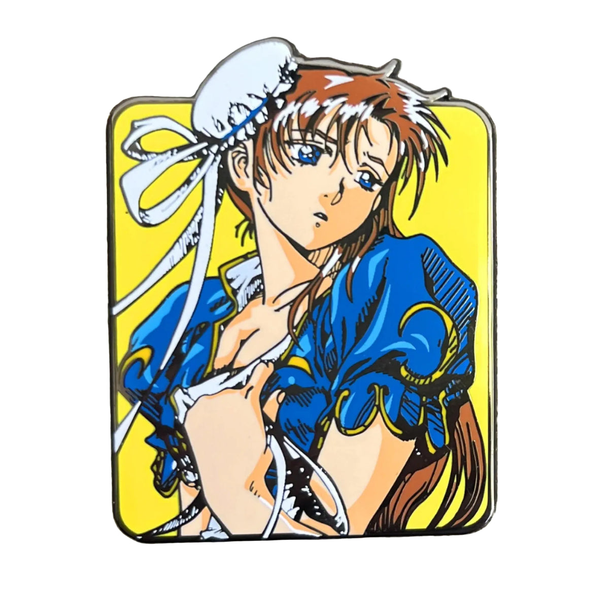 Hook-Ups Jeremy Klein Chun Li Enamel Pin