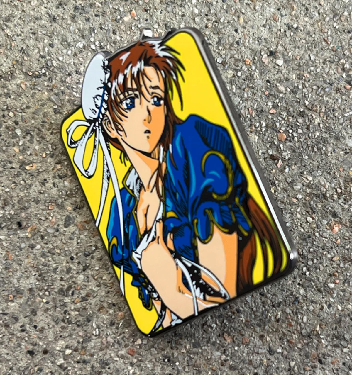 Hook-Ups Jeremy Klein Chun Li Enamel Pin photo 