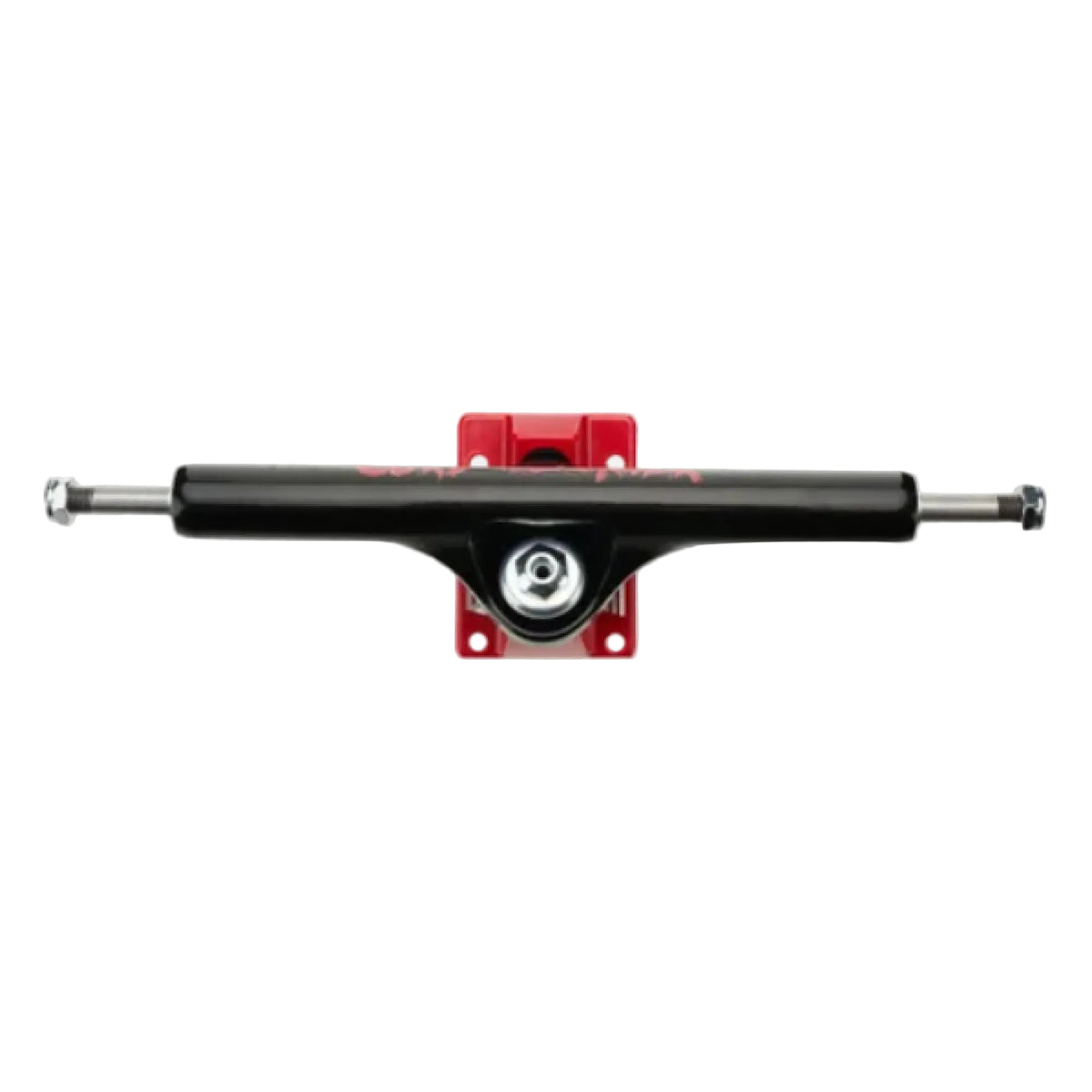 Slappy ST1 Hollow Inverted Curb Killer II Black/Red Trucks (Set of 2) hollow kingpin
