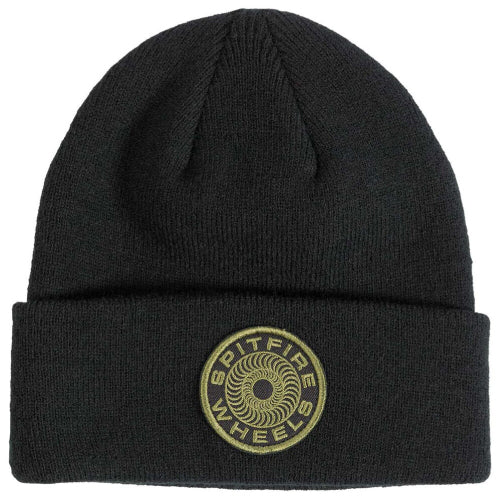 Spitfire Classic '87 Patch Beanie - Black/Olive