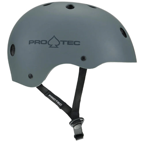 Pro-Tec Classic Certified Skate Helmet matte gray side