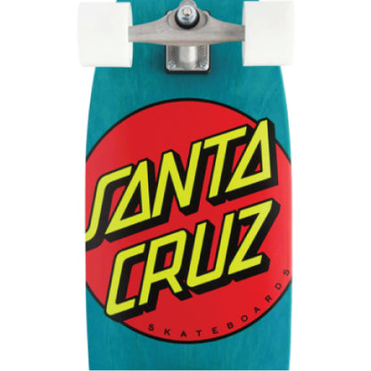 Santa Cruz X Carver Classic Dot Surf Skate Cruiser Complete 31.45"